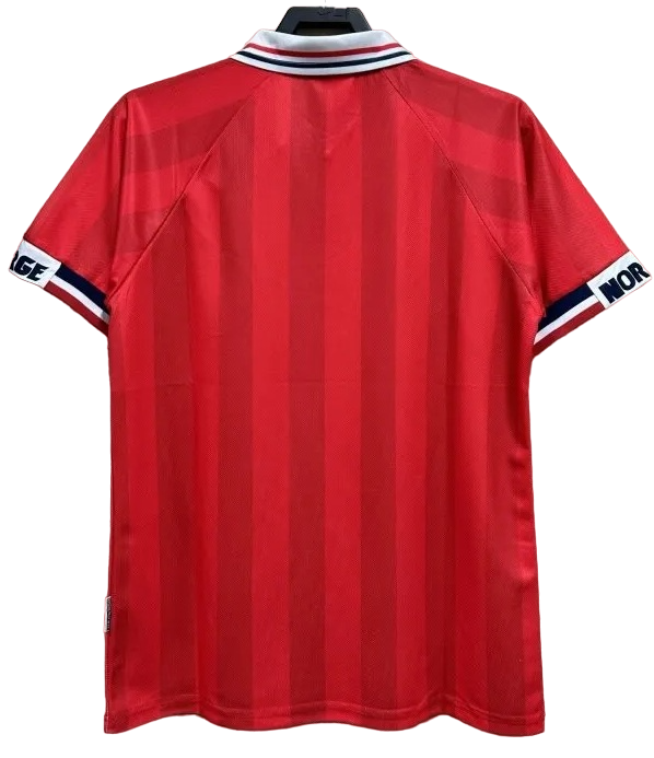 Camisa I Seleção da Noruega 1998 Umbro retro Camisa I Seleção da Noruega 1998 Umbro retro